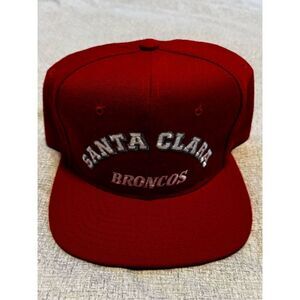 Santa Clara Broncos University Hat Cap New Era Snapback Vintage